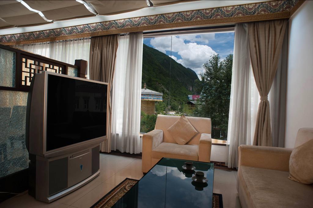 Jiuzhaigou Jinzhulinka Resort Hotel Oda fotoğraf