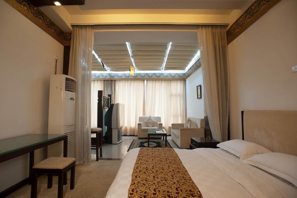 Jiuzhaigou Jinzhulinka Resort Hotel Oda fotoğraf