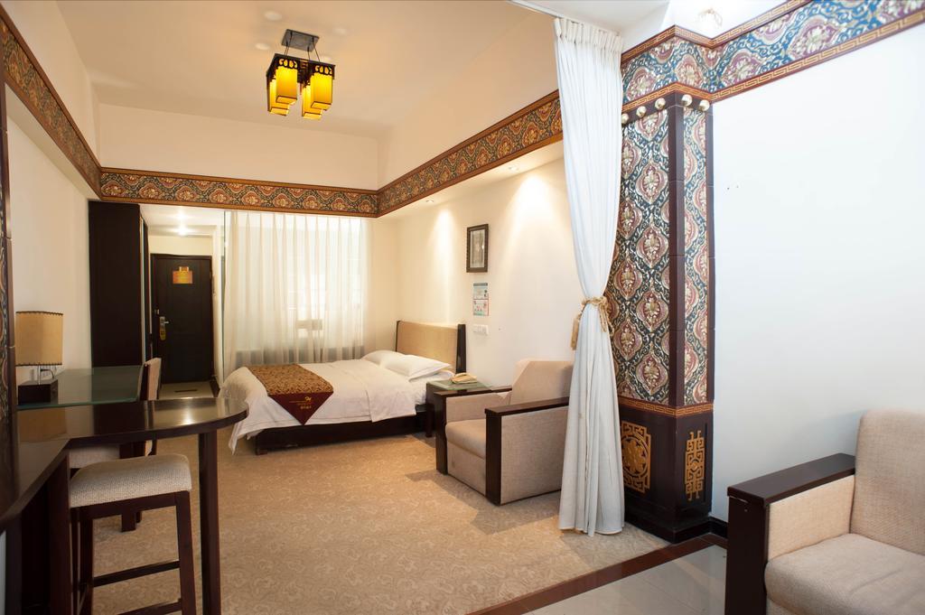 Jiuzhaigou Jinzhulinka Resort Hotel Oda fotoğraf
